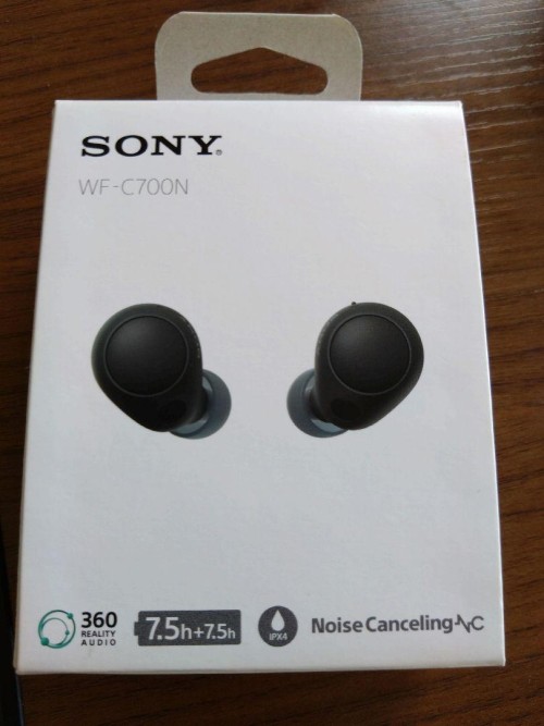 1 / 10 SONY WF-C700N ブラック イヤホン