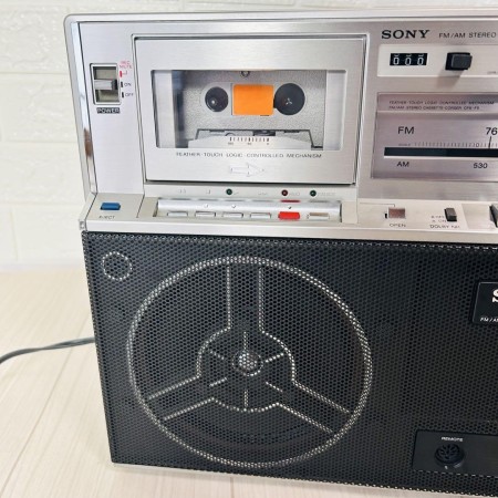 1 / 10 SONY ソニー CFS-F5 ラジカセ カセットデッキ ラジオ FM/AM