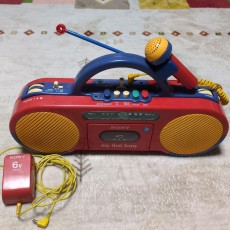 ラジカセ SONY CFS-2050 マイク付き my first sony