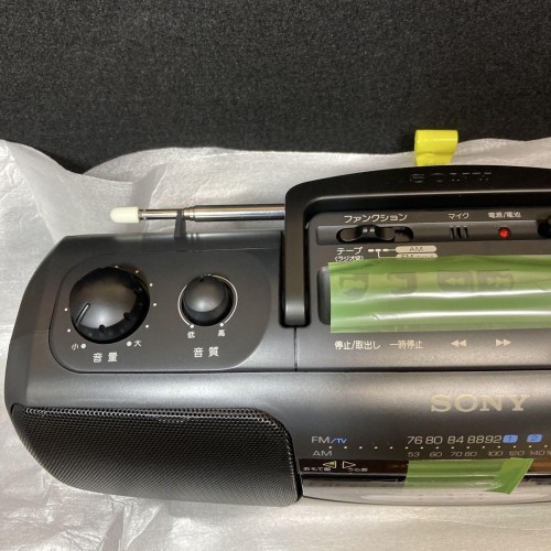 未使用 SONY ソニー CFS-E16 ラジカセ ラジオカセットコーダー
