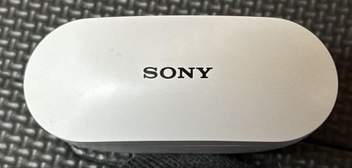 SONY ワイヤレスイヤホン WF-SP800N 白 訳あり ケースカバー付