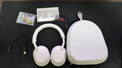 WH-1000XM5 ワイヤレスヘッドホン ホワイト ジャンク品