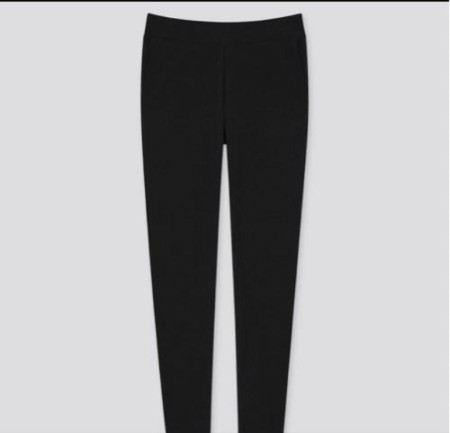 ユニクロ　ウルトラストレッチ リブレギンス パンツ　WOMEN M