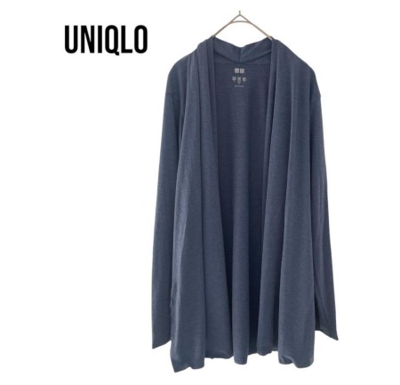 【美品】UNIQLO エアリズムUVカットシームレスストールカーディガン S