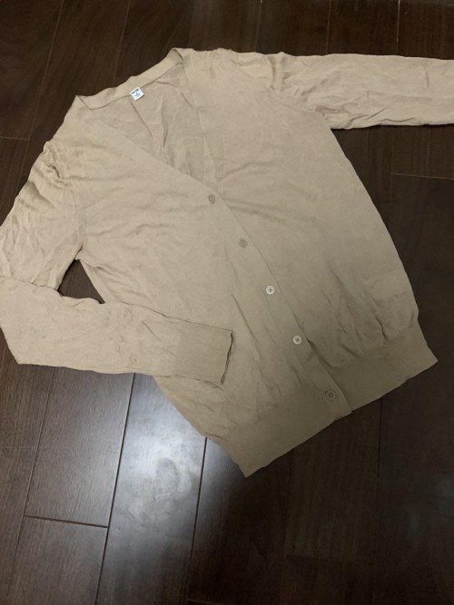ユニクロ★UVカットカーディガンＭ★新品