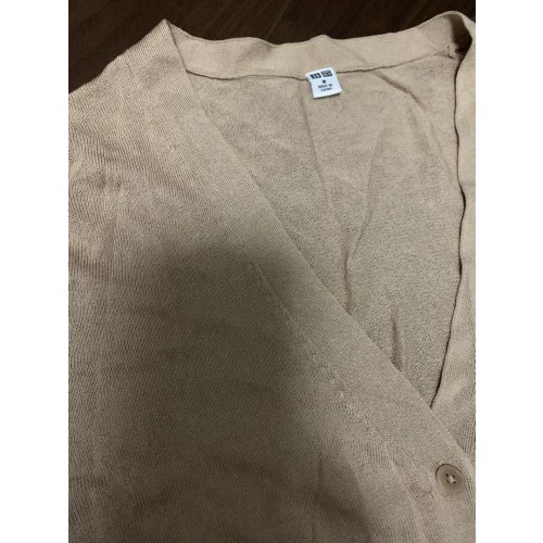 ユニクロ★UVカットカーディガンＭ★新品