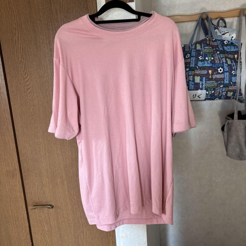 UNIQLO XL ピンクルームウェア上下セットエアリズムX L