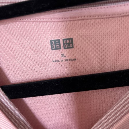 UNIQLO XL ピンクルームウェア上下セットエアリズムX L