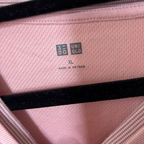 UNIQLO XL ピンクルームウェア上下セットエアリズムX L