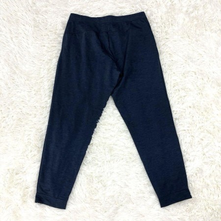 UNIQLOユニクロ【L】ジョガーストレッチパンツ　紺色　ウエストゴム　スポーツ