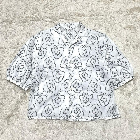 アイアムアイ　TABAKO GIRL open collar blouse