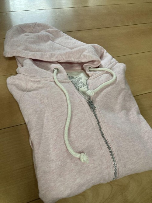 無印良品 MUJI パーカー XL 桜色❣️