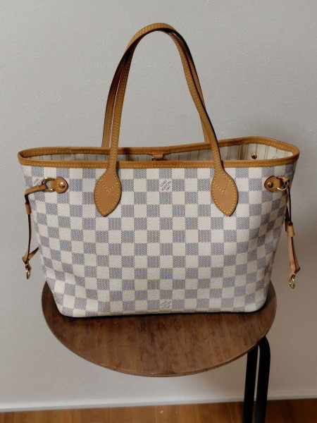 LOUIS VUITTON ルイ ヴィトン ダミエ　アズール ネヴァーフルPM