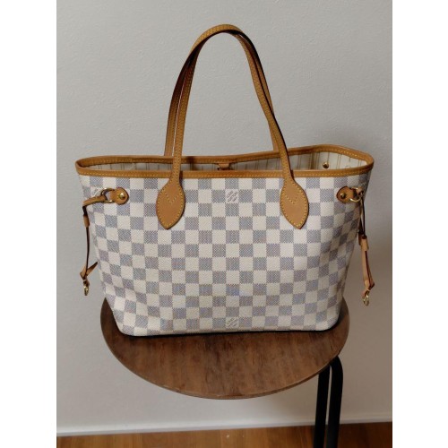 LOUIS VUITTON ルイ ヴィトン ダミエ　アズール ネヴァーフルPM