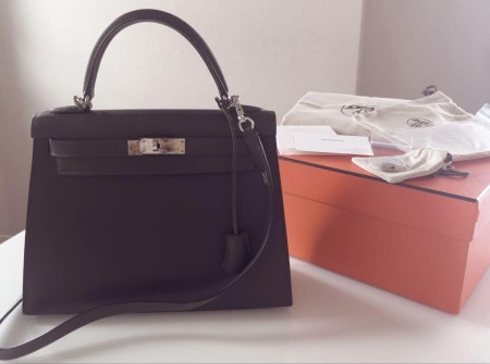 HERMES エルメス　ケリー　28 ダークブラウン 正規品