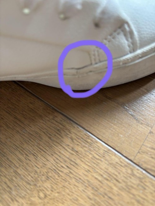 ZARA ホワイトスニーカー 22.5㎝