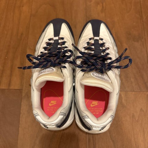 Nike Air Max 95 ホワイト/ネイビー/オレンジ