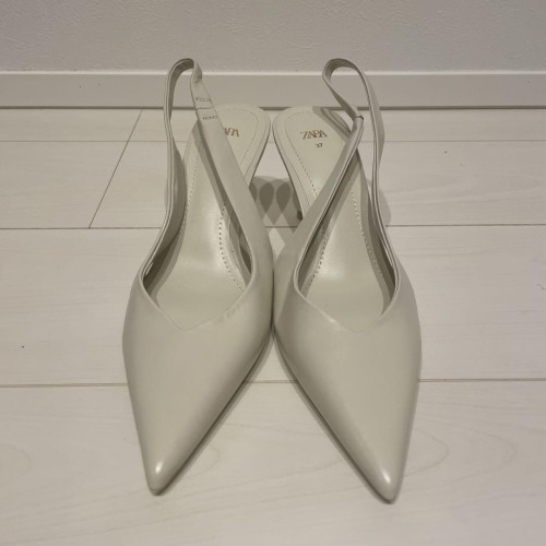 ZARA ザラ ポインテッドトゥ パンプス ミュール