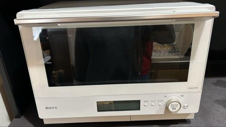 【へこみ有】2025年製ビストロ オーブンレンジ ホワイト　NE-BS8C