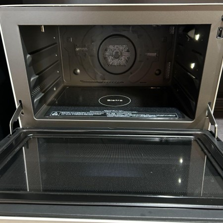 【へこみ有】2025年製ビストロ オーブンレンジ ホワイト　NE-BS8C