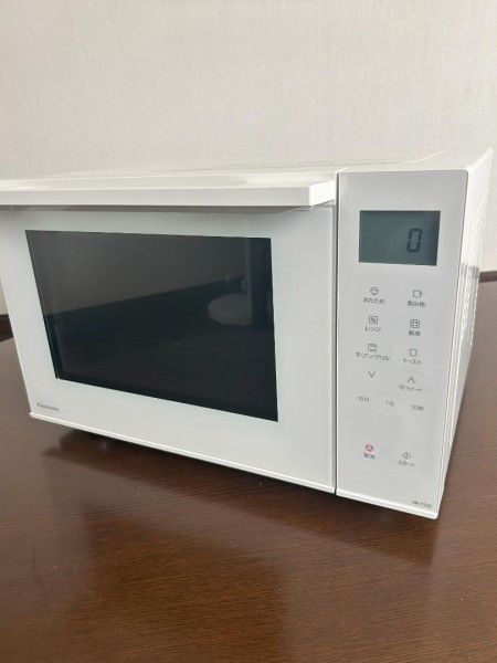 ホワイトオーブンレンジ デジタル表示