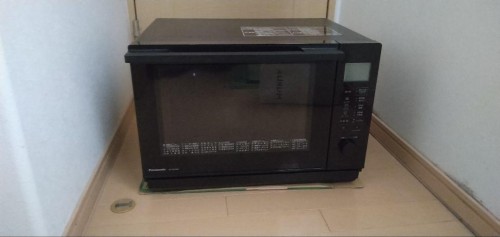 ジャンク　Panasonic　オーブンレンジ　NE-MS268-K　2022年製