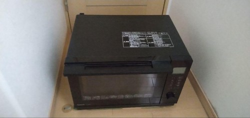 ジャンク　Panasonic　オーブンレンジ　NE-MS268-K　2022年製