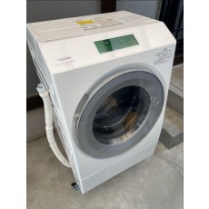 TOSHIBA ドラム式洗濯機 本体 ホワイト