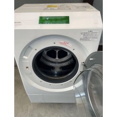 TOSHIBA ドラム式洗濯機 本体 ホワイト