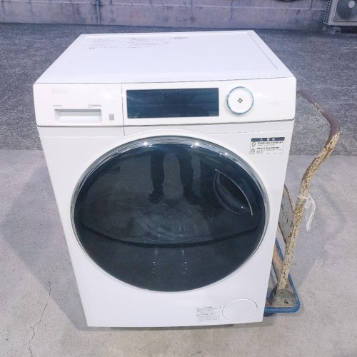 【美品】23年製 ハイアール 9.0kg ドラム式洗濯機 JW-TD90SA