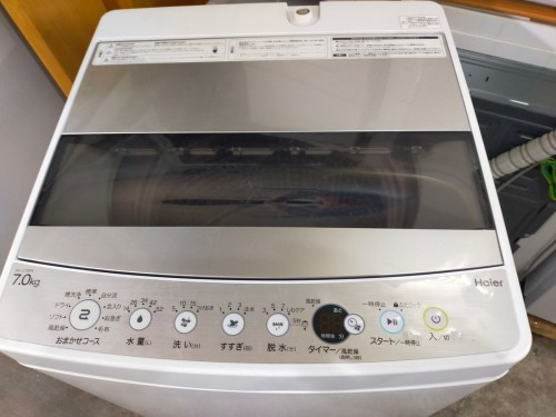 洗濯機 ハイアール JW-C70FK 7.0kg 2020年製