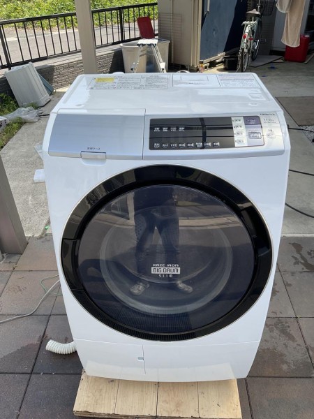 日立 ドラム式洗濯乾燥機【分解槽洗浄済み】ビッグドラムBD-SV110AL