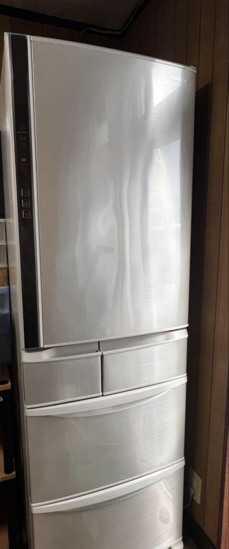 Panasonic Econavi NR-E416V-N 冷蔵庫 ホワイト