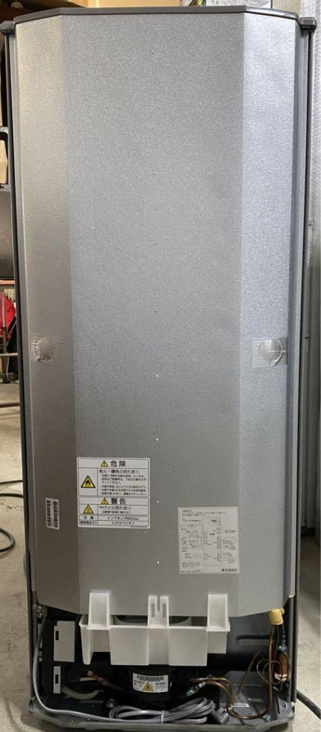 AQUA ノンフロン冷凍冷蔵庫　AQR-13J (S) 2019年製　126L