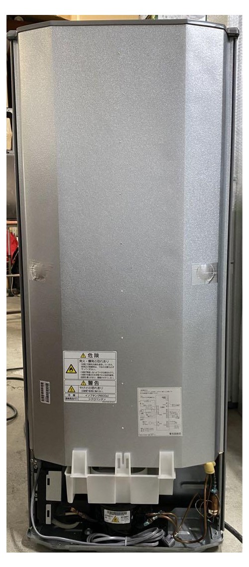 AQUA ノンフロン冷凍冷蔵庫　AQR-13J (S) 2019年製　126L