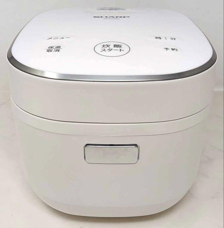 SHARP ジャー炊飯器 3合炊き KS-CF05C-W 2021年製