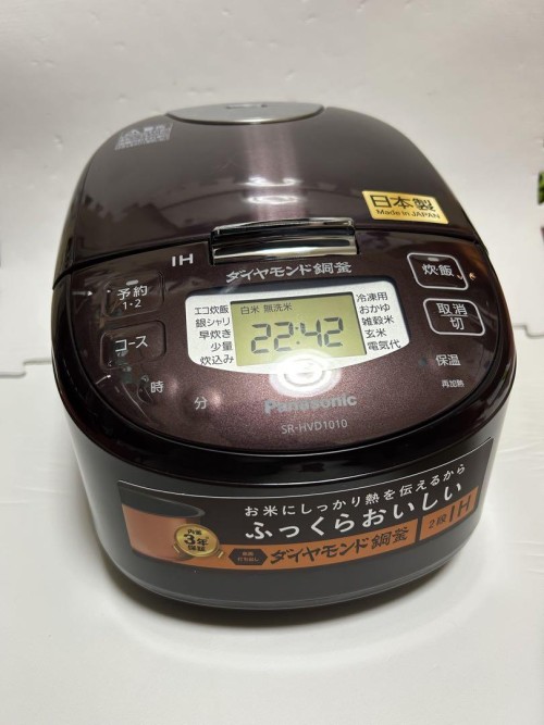Panasonic パナソニック IH炊飯器 SR-HVD1010-T