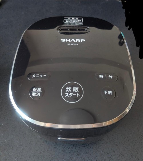 SHARP KS-CF05A 炊飯器 最大3合