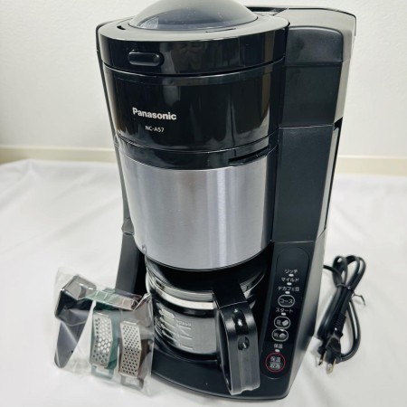 パナソニック コーヒーメーカー NC-A57 豆挽き 沸騰浄水