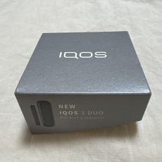IQOS 3 DUO　空箱　付属品(ケーブル他)あり