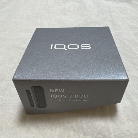IQOS 3 DUO　空箱　付属品(ケーブル他)あり