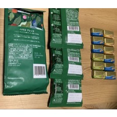 スターバックス　ハウスブレンド　オリガミ　カフェベロナ　GODIVA ナポリタン