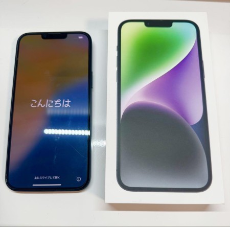 iPhone14 Plus/256GB/ミッドナイト/ ポケモンiFace付