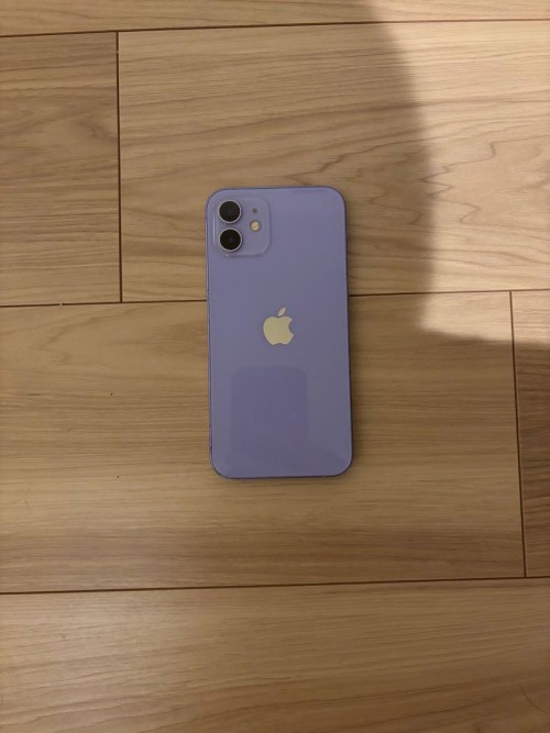美品 iPhone12 128GB パープル 本体
