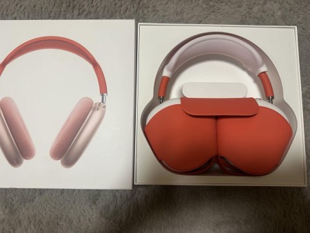 AirPodsMax エアポッズマックス ピンク(オレンジ) ほぼ未使用