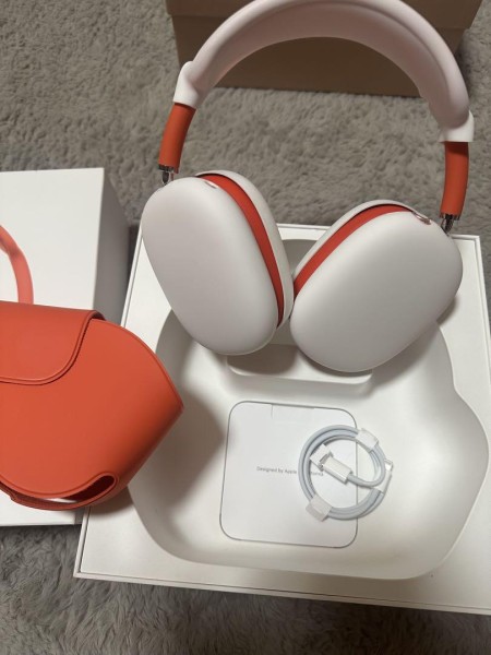AirPodsMax エアポッズマックス ピンク(オレンジ) ほぼ未使用