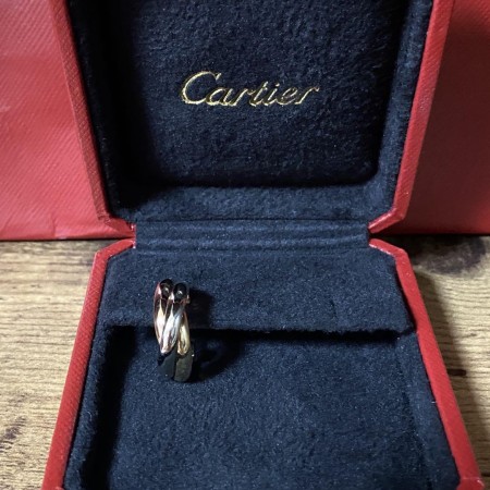証明書付き❣️ カルティエ❣️ トリニティ　ピアス　ラージ　片耳