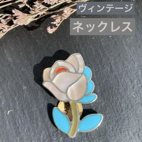 ズニ族　Zuni インディアンジュエリー ネックレス ヴィンテージ　シルバー