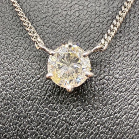 Pt850/ダイヤモンドネックレス　1.00ct
