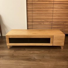 木製AVボード（テレビボード）_アルダー材_幅120cm_今村家具工芸